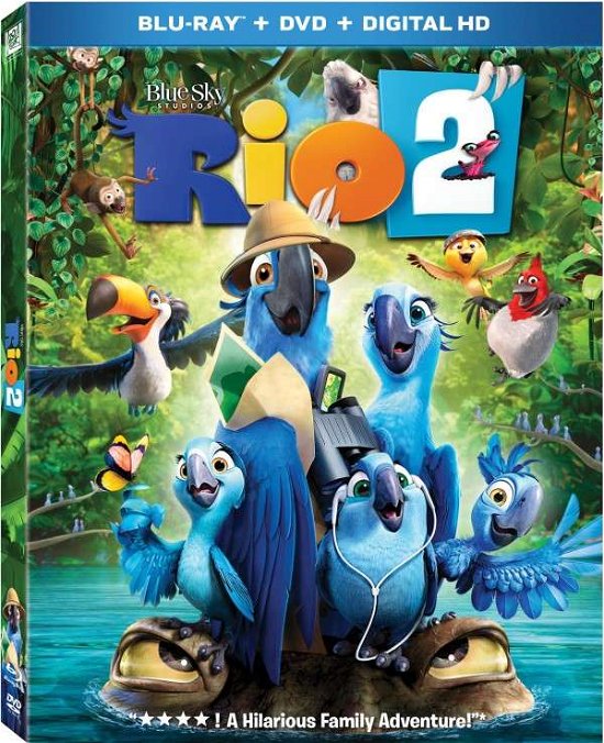 Cover for Rio 2 (Blu-ray) (2014)