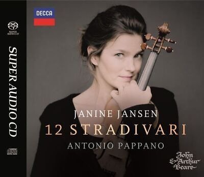 Cover for Janine Jansen · 12 Stradivari (SACD/CD)