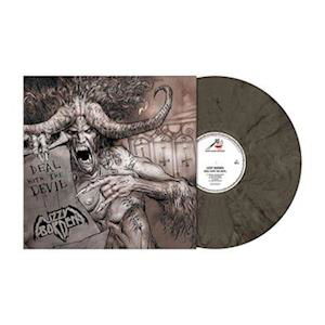 Cover for Lizzy Borden · Deal With The Devil (Clear / Warm Gray Marbled Vinyl) (LP) (2021)