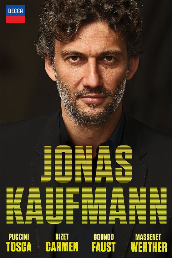 JONAS KAUFMANN (4DVD) by KAUFMANN,JONAS - Jonas Kaufmann - Elokuva - Universal Music - 0044007438961 - perjantai 28. elokuuta 2015