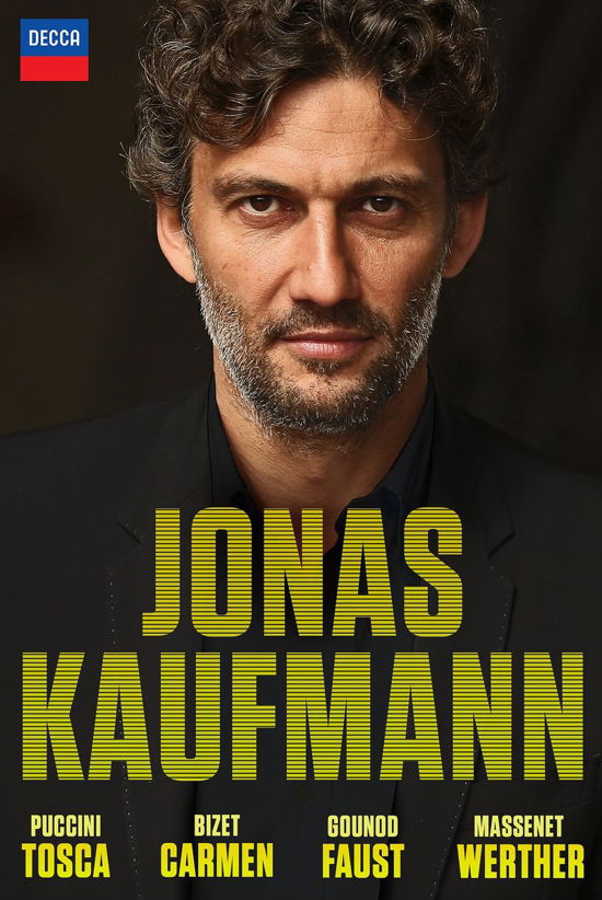 JONAS KAUFMANN (4DVD) by KAUFMANN,JONAS - Jonas Kaufmann - Film - Universal Music - 0044007438961 - 28. august 2015