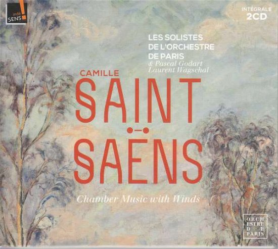 Cover for Les Soloists De L'orchestre De Paris · Saint-Saens Chamber Music With Winds (CD) (2021)