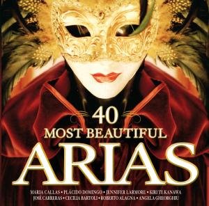 Cover for 40 Most Beautiful Arias (CD) (2008)