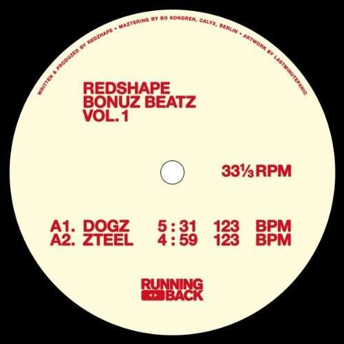 Cover for Redshape · Bonuz Beatz Vol 1 (LP) (2014)