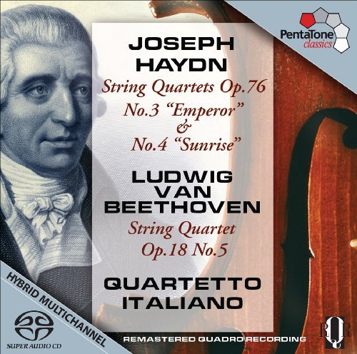 Cover for Haydn / Beethoven · String Quartets Kaiser &amp; Sunrise (CD) (2010)