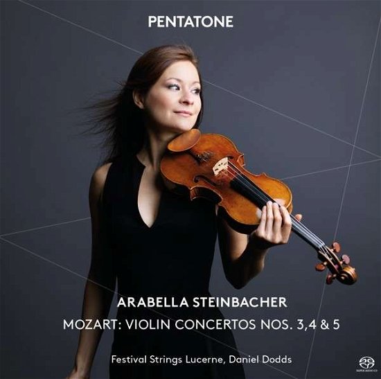 Cover for Arabella Steinbacher · Mozart / Violin Concertos 3 4 &amp; 5 (CD) (2014)