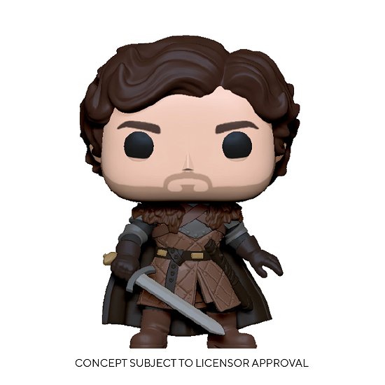 Cover for Funko Pop! Television: · Game of Thrones- Robb Stark W/sword (MERCH) (2021)