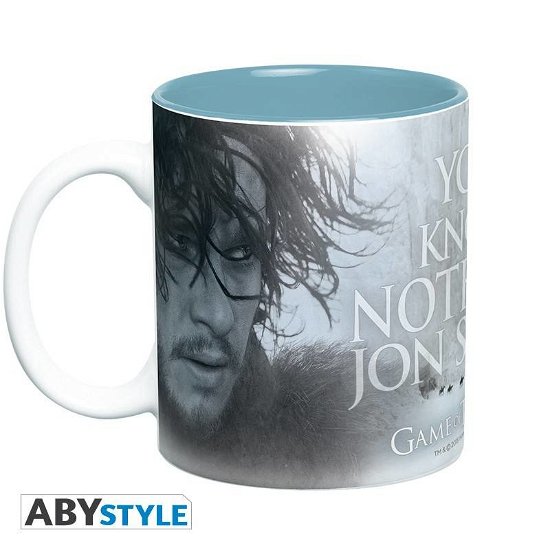 Game Of Thrones - Mug - 460 Ml - You Know Nothing - Abystyle - Merchandise -  - 3700789217961 - February 7, 2019