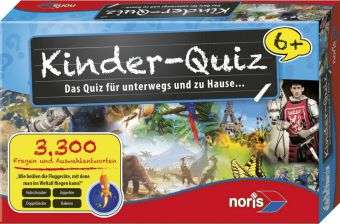 Cover for Kinderquiz für schlaue Kids blau (Leksaker) (2018)