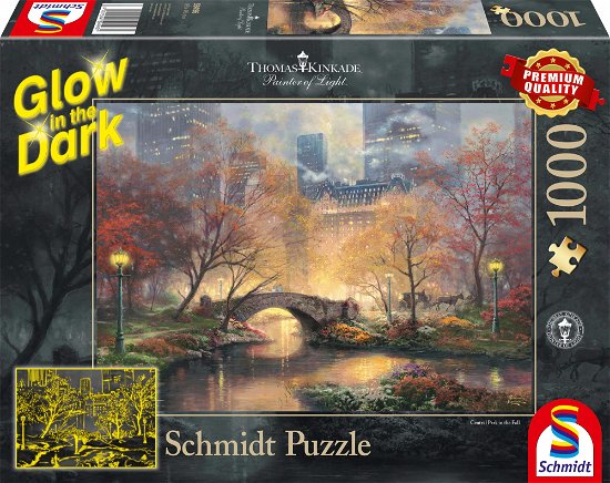 Cover for Schmidt · 59496 - Thomas Kinkade - Central Park Im Herbst Puzzle - 1000 Teile (MERCH) (2018)