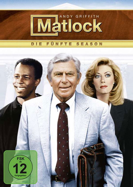 Cover for Andy Griffith,nancy Stafford,clarence Gilyard,... · Matlock-season 5 (6 Discs) (schuber) (DVD) (2015)