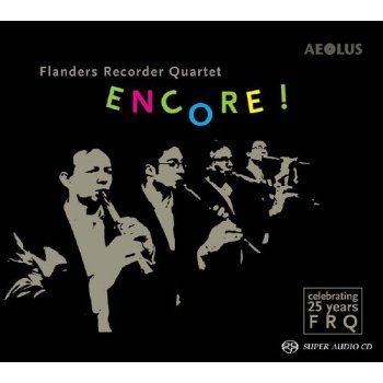 Encore Aeolus Klassisk - Flanders Recorder Quartet - Musiikki - DAN - 4026798101961 - maanantai 3. joulukuuta 2012