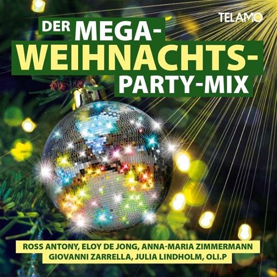 Cover for Der Mega Weihnachts Party-mix (CD) (2020)