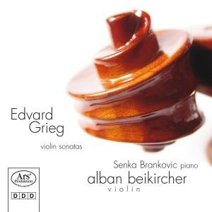 Cover for Grieg / Brankovic / Beikircher · Violin Sonatas (CD) (2011)