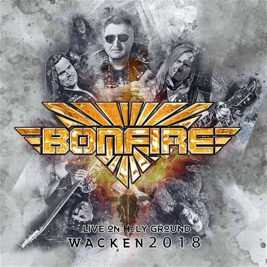 Cover for Bonfire · Live on Holy Ground (LP) (2019)