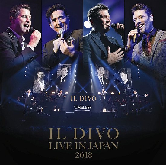 Cover for Il Divo · Live at the Budokan 2018 (CD) [Japan Import edition] (2019)