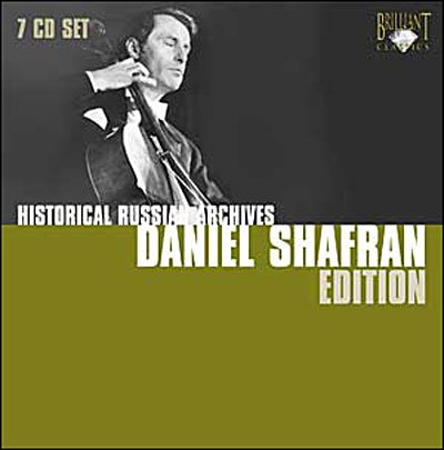 Historical Russian Archives - Daniel Shafran - Rozhdestvensky Genaddi - Music - BRILLIANT CLASSICS - 5028421930961 - 