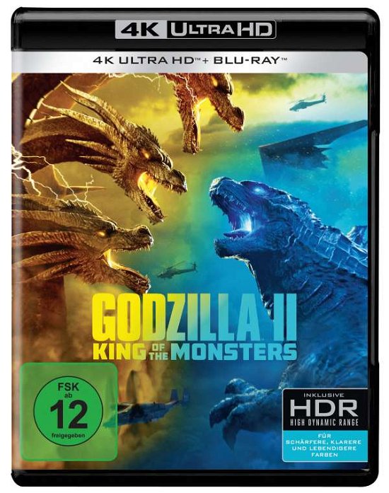 Cover for Kyle Chandler,vera Farmiga,millie Bobby Brown · Godzilla Ii: King of the Monsters (4K Ultra HD) (2019)