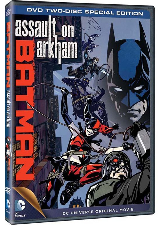 Cover for DC Universe Movie - Batman - Assault On Arkham (DVD) (2014)