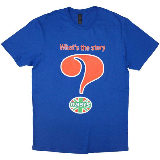 Oasis Unisex T-Shirt: Question Mark - Oasis - Merchandise -  - 5056187736961 - 