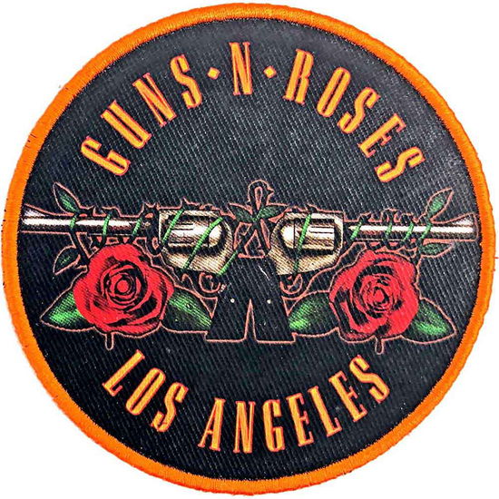 Guns N' Roses Standard Printed Patch: Los Angeles Orange - Guns N Roses - Produtos -  - 5056368641961 - 