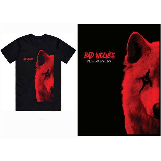 Cover for Bad Wolves · Bad Wolves Unisex T-Shirt: Dear Monsters (T-shirt) [size XL] [Black - Unisex edition]