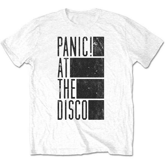 Panic! At The Disco Unisex T-Shirt: Bars - Panic! At The Disco - Koopwaar -  - 5056561039961 - 