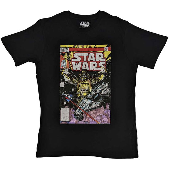 Star Wars Unisex T-Shirt: Darth Vader Comic - Star Wars - Koopwaar -  - 5056561097961 - 