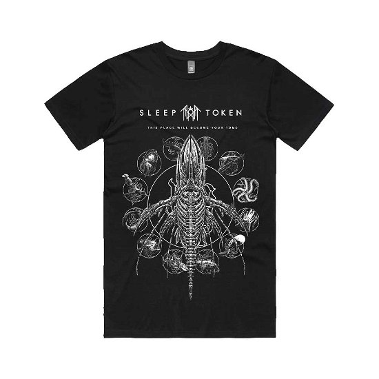 Sleep Token Unisex T-Shirt: Tomb Whale - Sleep Token - Merchandise -  - 5056737218961 - 