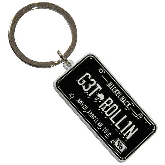 Nickelback  Keychain: License Plate - Nickelback - Merchandise -  - 5056737234961 - 