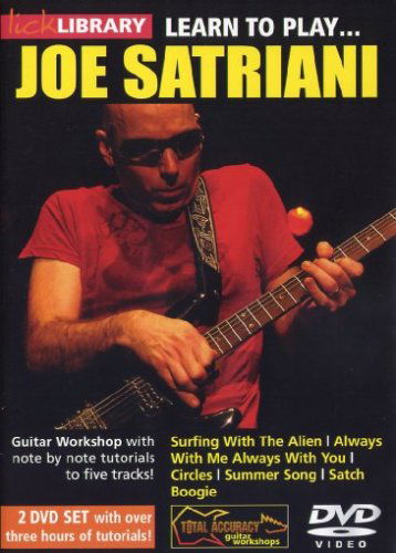 Cover for Learn to Play · Learn to Play - Joe Satriani (DVD) (2005)