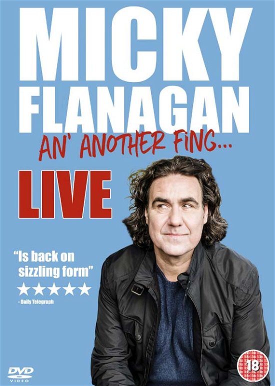 Cover for Micky Flanagan An' Another Fin · Micky Flanagan: An’ Another Fing Live (DVD) (2017)
