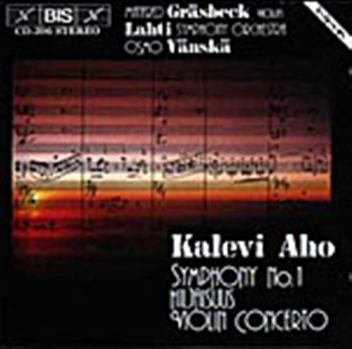 Cover for Aho,kalevi / Vanska / Grasbeck / Lahti Sym Orch · Symphony 1 (CD) (1994)