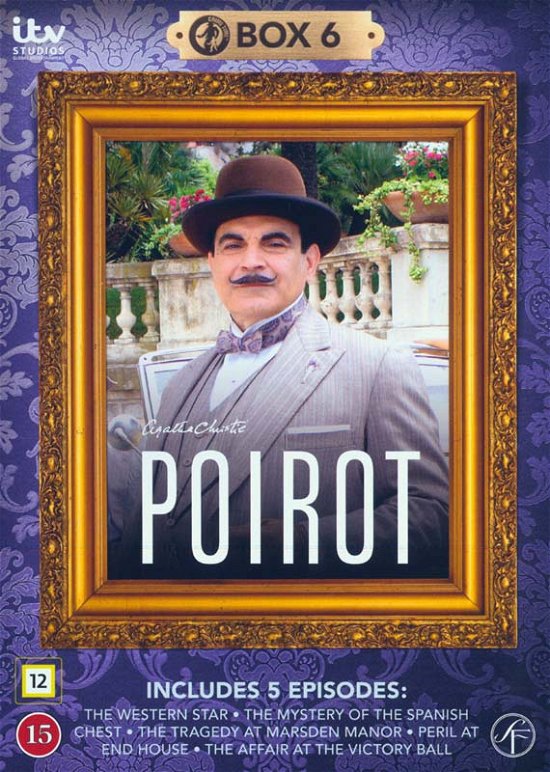 Poirot Box 6 - Agatha Christie - Filmes - SF - 7333018001961 - 23 de junho de 2010
