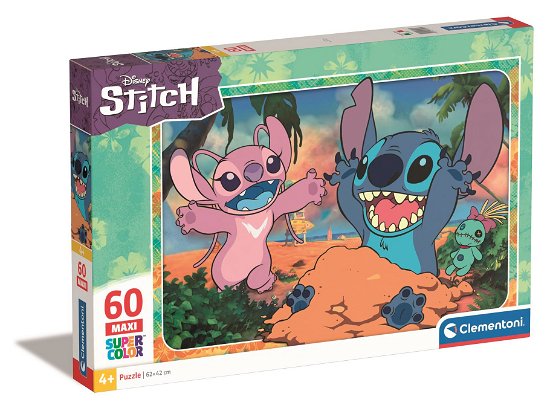 Puslespil Maxi Stitch, 60 brikker - Clementoni - Board game - Clementoni - 8005125265961 - November 27, 2023