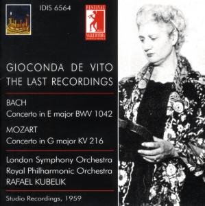 Violin Con - Bach,j.s. / De Vito / Kubelik - Muziek - IDIS - 8021945001961 - 9 februari 2009