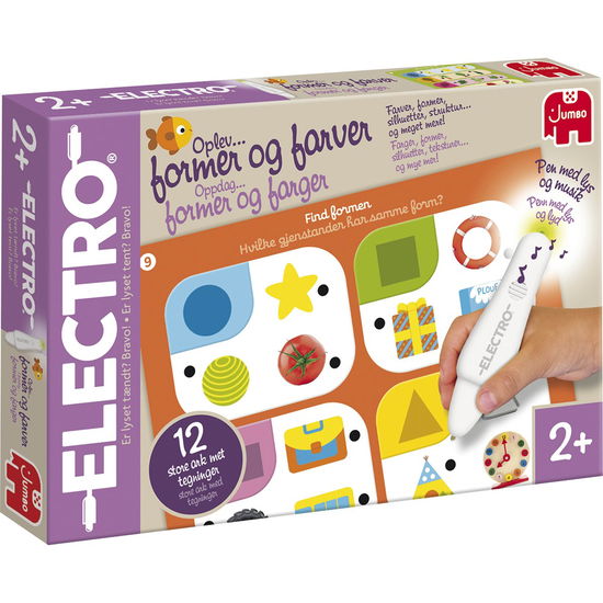 Cover for Jumbo · Electro - Colors &amp; Shapes (dk / no) (1110100410) (Toys)