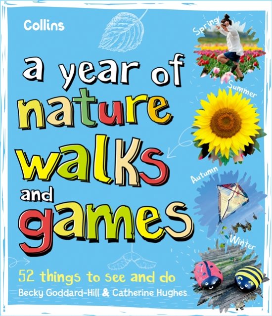 Cover for Collins Kids · A Year of Nature Walks and Games: 52 Things to See and Do (Paperback Bog) (2023)