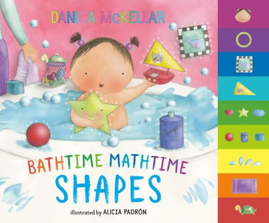 Cover for Danica Mckellar · Bathtime Mathtime: Shapes (Kartonbuch) (2019)