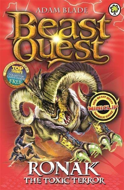 Beast Quest: Ronak the Toxic Terror: Series 16 Book 2 - Beast Quest - Adam Blade - Bøger - Hachette Children's Group - 9781408339961 - 7. juni 2016