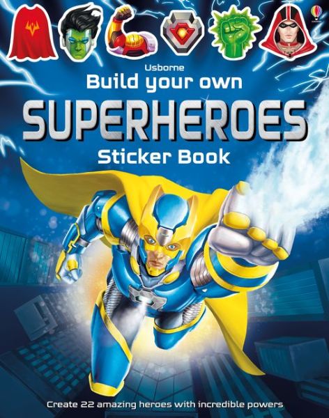 Cover for Simon Tudhope · Build Your Own Superheroes Sticker Book - Build Your Own Sticker Book (Paperback Book) [UK edition] (2016)