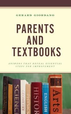 Cover for Gerard Giordano · Parents and Textbooks: Answers that Reveal Essential Steps for Improvement (Gebundenes Buch) (2019)