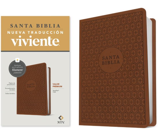 Cover for Biblia Valor Premium Ntv Con Filament (Sentipiel, Cafe) (Leather Book) (2025)