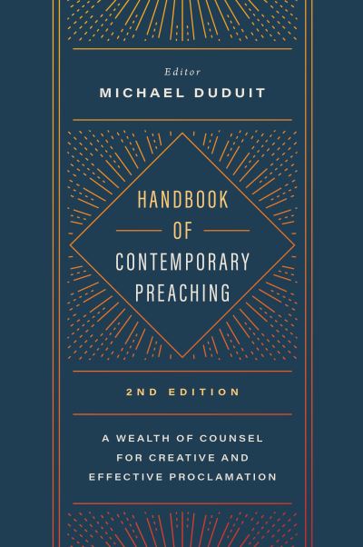 Cover for Michael Duduit · Handbook of Contemporary Preaching (Book) (2024)