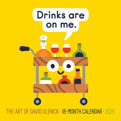 The Art of David Olenick 2025 7 X 7 Mini Wall Calendar (Calendar) (2024)