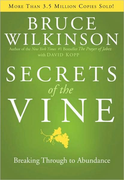 Cover for Bruce Wilkinson · Secrets of the Vine (Anniversary Edition): Breaking Through to Abundance - Breakthrough (Hardcover Book) (2006)