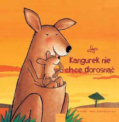 Cover for Guido Genechten · Kangurek nie chce dorosnac (Little Kangaroo, Polish) (Hardcover Book) [Little Kangaroo, Polish edition] (2024)