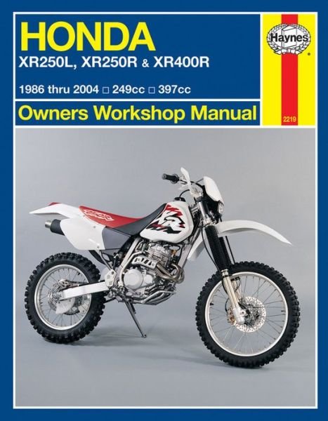 Cover for Alan Ahlstrand · Honda XR250L, XR250R &amp; XR400R (86 - 04) (Taschenbuch) (2014)