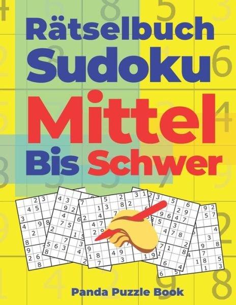 Cover for Panda Puzzle Book · Ratselbuch Sudoku Mittel Bis Schwer (Taschenbuch) (2019)