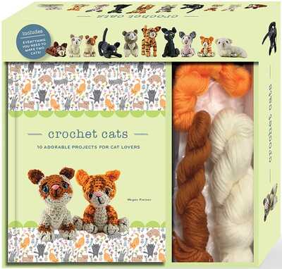 Cover for Megan Kreiner · Crochet Cats: 10 Adorable Projects for Cat Lovers - Crochet Kits (Book) (2019)